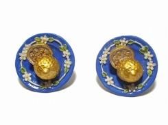 シチリアレモン ピアス 【 Palnart Poc パルナートポック 】【 メール便 送料無料 】 果物 フルーツ アクセサリー プレゼント 女性 雑貨 かわいい エレガント