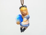 アリスのペンダント�【nikibbit/ニキビット】手縫い 手作り ハンドメイド 個性的 ユニーク  人形