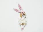 サーカス団員アイドルブローチ㉒【nikibbit】兎ウサギのアクセサリー