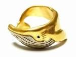 クラリス リング 【 Palnart Poc パルナートポック 】 【 メール便 送料無料 】 鯨 クジラ アクセサリー 指輪 ジュエリー 誕生日 プレゼント 女性 雑貨 メルヘン おしゃれ