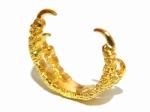 オカメインコの足 リング (ゴールド) 【 Molly Tippett モリー ティペット 】 アクセサリー 指輪 フリー 鳥 バード オシャレ 個性的 調整 クール
