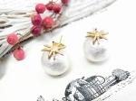 コットントマトピアス【Palnart Poc/パルナートポック Brough Superior/ブラフシューぺリア】コットンパールのアクセサリー とまと ベジタブル 野菜