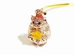 一番星 イヤーフック 左耳用 【 cuir carameliser クイール キャラメリゼ 】【メール便送料無料】星 ハリネズミ アクセサリー スター かわいい アニマル