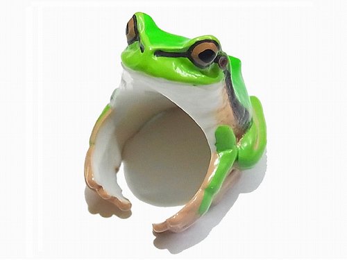 Cling クリング アニマル リング アマガエル Relax リラックス 蛙 指輪 動物 おもしろ 個性的 ユニーク