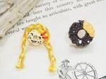 少女と甘いドーナッツ ピアス 【Luccica/ルチカ】【ゆうメール送料無料】アクセサリー レディース スイーツ お菓子 かわいい キュート おもしろ 楽しい ジュエリー