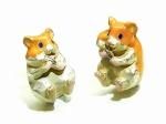 ハムスター ピアス 【 Palnart Poc パルナートポック 】【 メール便 送料無料 】 動物 アニマル かわいい 個性的 メルへン 誕生日 プレゼント 女性 雑貨 スタッドおしゃれ