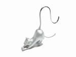 シルバーネコの ピアス 【 ruin elFranq / ルイン エルフランク 】 cat pierce white ねこ 猫 キャット アニマル しっぽ 可愛い シンプル フェミニン ナチュラル
