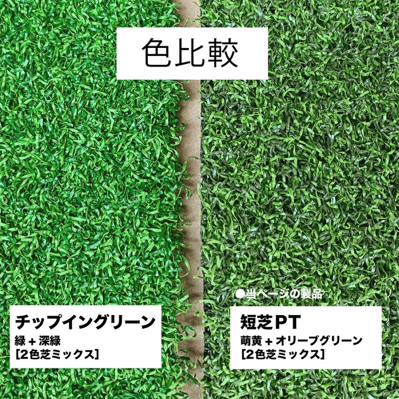 屋外】60cm×7m パット専用人工芝 ［短芝PT］【順目やや高速＆逆目標準】