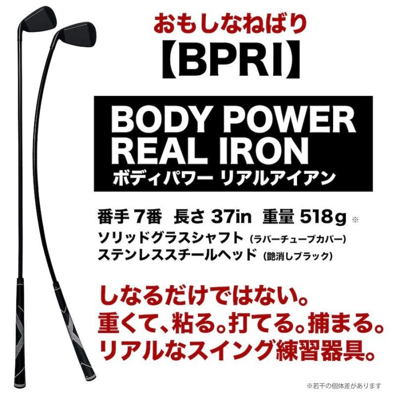 重い・しなる・粘るスイング練習器具 ボディパワーリアル