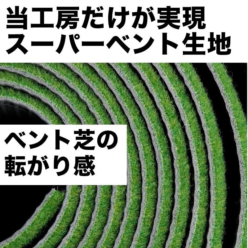 新・定番。本芝感覚の精密パターマット。ミディアムスピードで