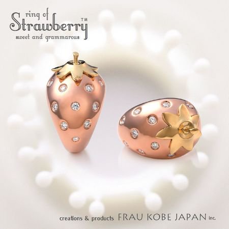 Ring of starwberry/いちごの指輪」 - FRAU KOBE on-line shop '神戸