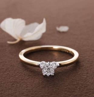 Butterfly Diamond ring』 ＠FRAU KOBE on-line