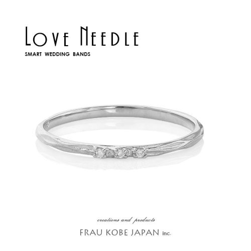 Boy frend & Girl frend 'LOVE NEEDLE' pair ring @FRAU on-line shop