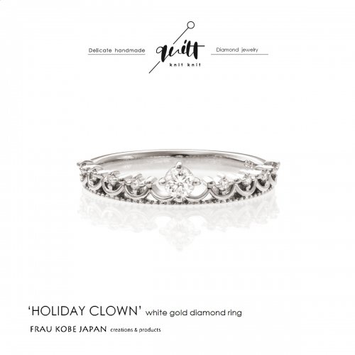 knit knit 'HOLIDAY CROWN' ring @FRAU on-line shop