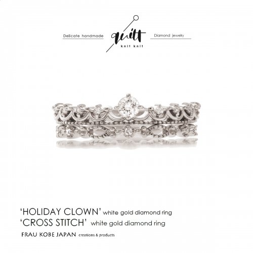 knit knit 'HOLIDAY CROWN' ring @FRAU on-line shop