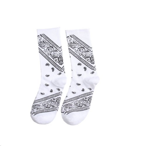 Bandana paisley socks