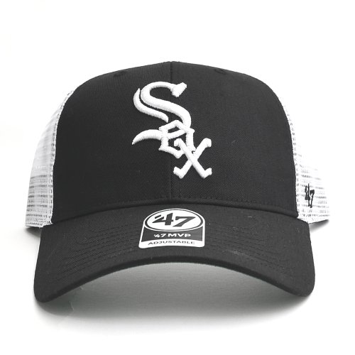 47 White Sox MVP MESH CAP BK/WT2
