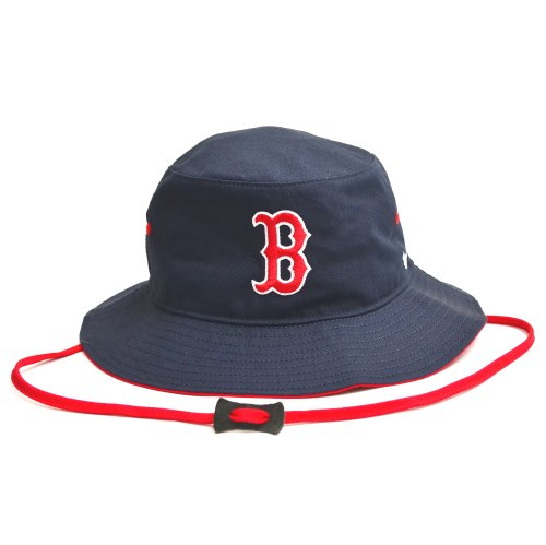 47RED SOX BUCKT HAT NVxRD