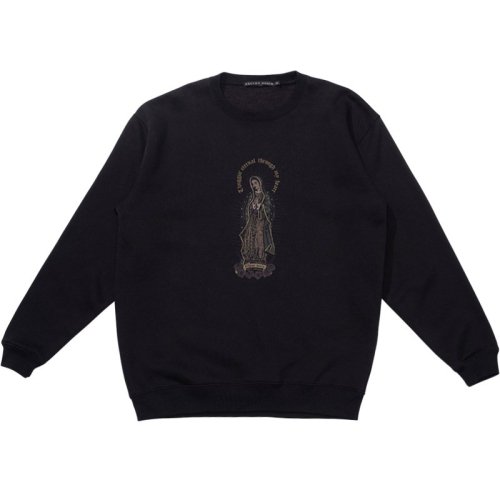 KRHYME DENIMCREWNECK SWEAT SHIRT
