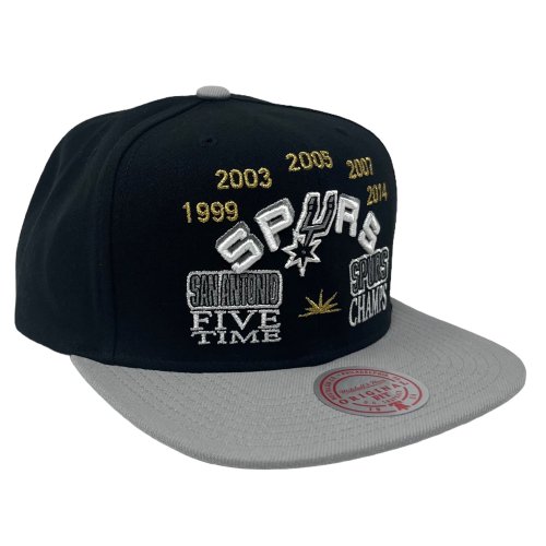 Mitchell&ness NBA Champ is here Snapback Spurs