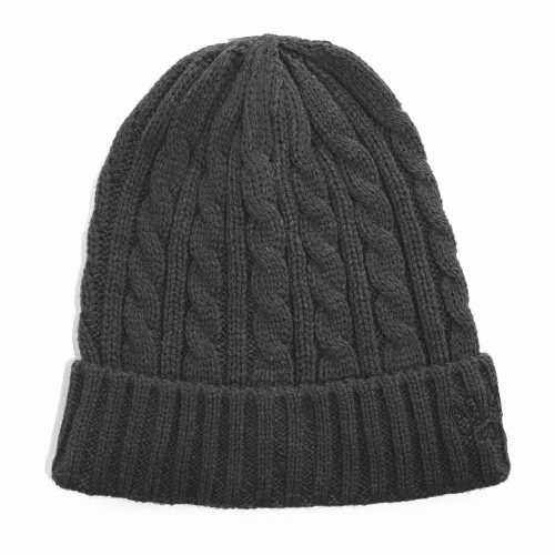 OG CLASSIXCORPORATE CABLE BEANIE DGY