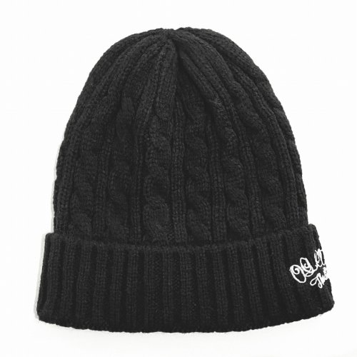 OG CLASSIXCORPORATE CABLE BEANIE BK
