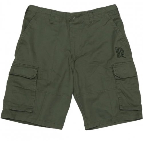 KRHYME DESIGNVINTAGE CARGO SHORTS KHA