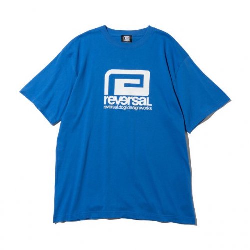 reversalBIG MARK COTTON TEE LIMITED COLOR BL