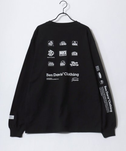 BEN DAVISSPONSORED LS TEE BK