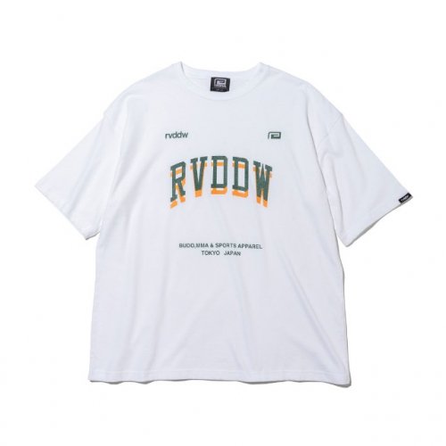 reversalDOUBLE LOGO COTTON TEE WT