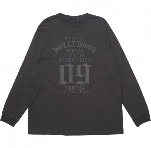 KRHYME DESIGNLONG SLEEVE T-SHIRT
