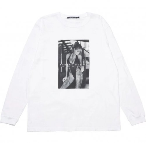 KRHYME DESIGNLONG SLEEVE T-SHIRT
