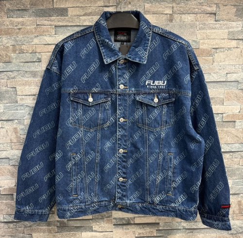 FUBUPATTERN DENIM JACKET NV