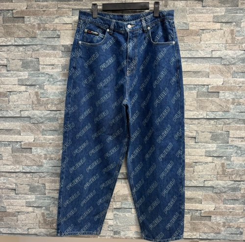 FUBUPATTERN DENIM PANTS NV