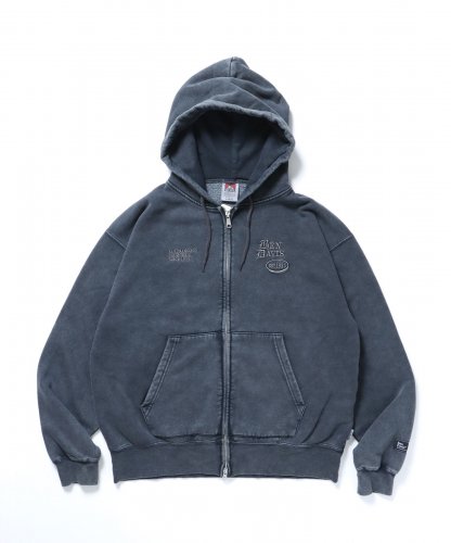 BEN DAVISHERITAGE FADED ZIP HOODIE 