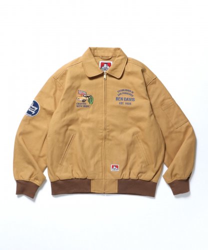 BEN DAVISCOTTON DUCK SOUVENIR JACKET BEG