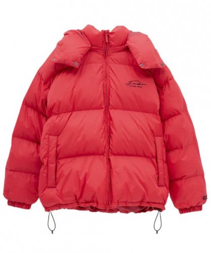 FUBUNYLON PUFFER JACKET RED