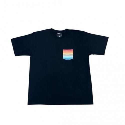 OG CLASSIXCHECK FLAG CORPORATE SERAPE POCKET 6.2oz S/S TEEBK