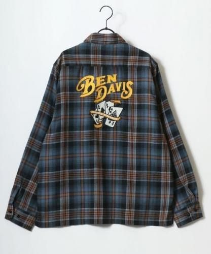 BEN DAVISEMBRO OMBRE SHIRT BL