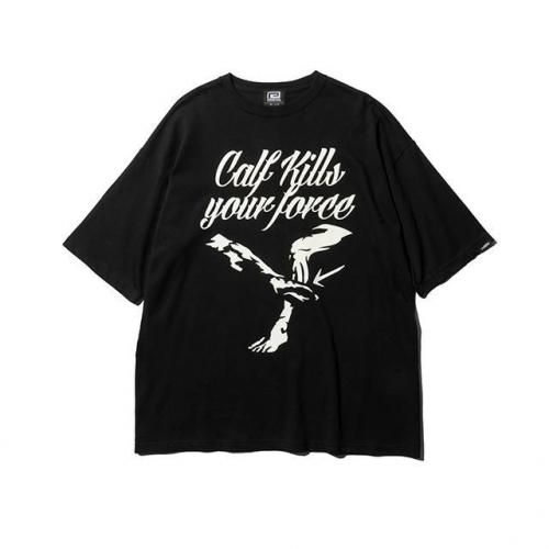 reversalۡLADIESCALF KILLS OVER SIZE TEE