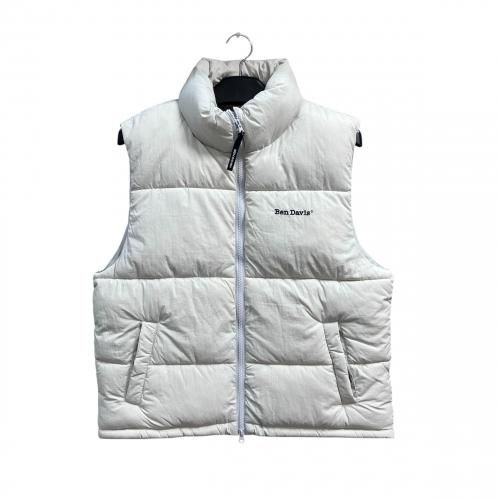 BEN DAVISBD PUFFERVEST  IVORY