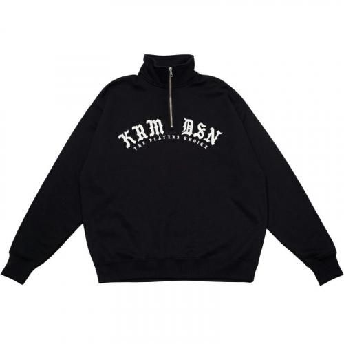 KRHYME DESIGNHALF ZIP SWEAT