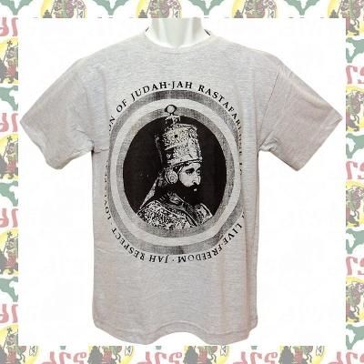 エチオピア製 ハイレセラシエ一世 皇帝 ｔシャツ Jah Rastafari