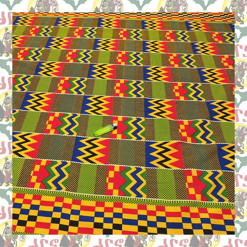 アフリカ布 アフリカ生地 ケンテ kente-a103