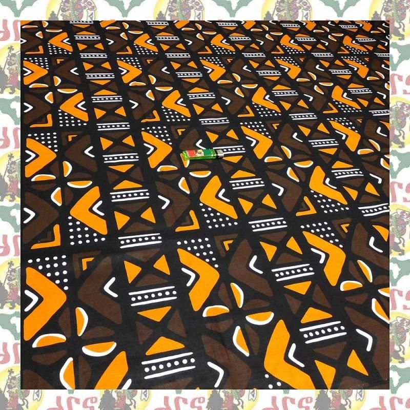 最安値挑戦中 アフリカ布 アフリカ生地 African Textile e35