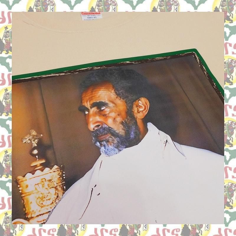 レゲエファッション 【drs】Haile Selassie I Tee ナチュラル