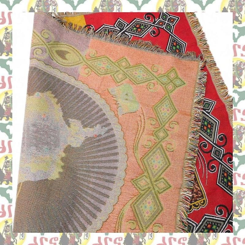 drs】ジャガード織 タペストリー 135cm x 165cm ハイレセラシエ