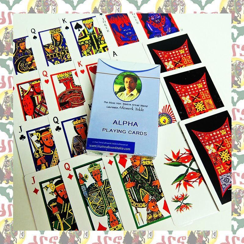 エチオピアのトランプ カードゲーム プレイングカード