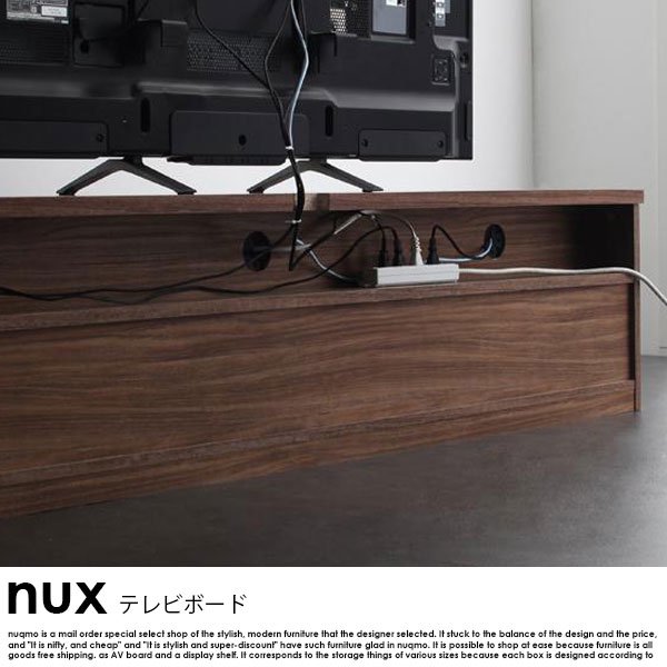 シンプルモダンリビングシリーズ nux【ヌクス】テレビボードW180 