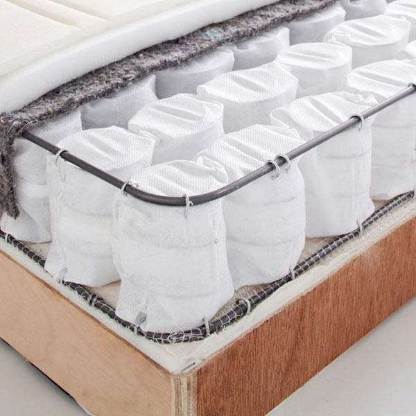 ショート丈分割式マットレスベッド シングル ショート丈 脚22cm